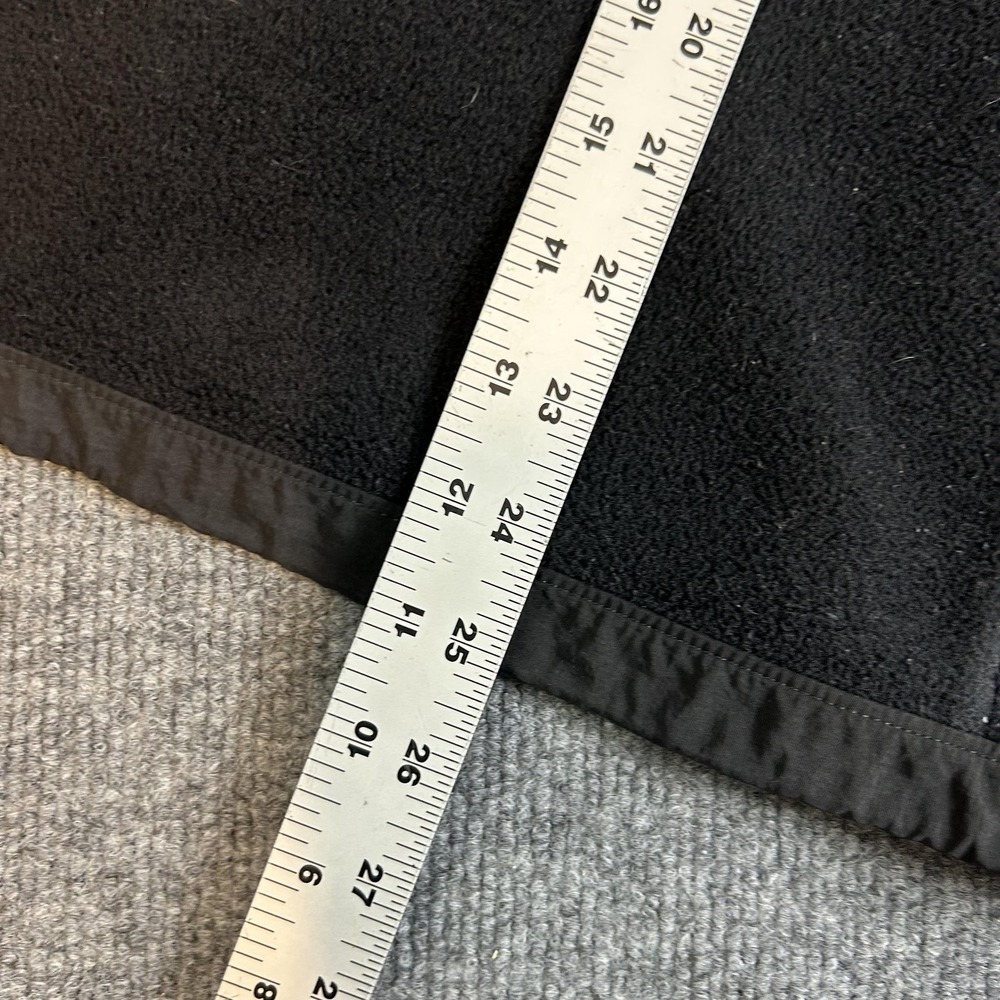 The North Face Jacket Womens Medium Black Fleece Hooded Full Zip Overlay Panels - Picture 7 of 7